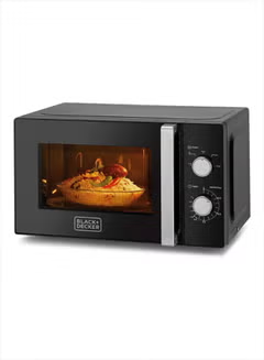 20L Microwave With Chrome Finish Multiple Timer Options 5 Power Levels, 35 Min Timer, Cooking End Signal For Even