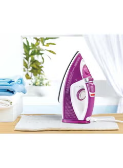 Steam Iron, with Ceramic Soleplate/Anti-Drip/Anti-Calc/Auto ,Shut-Off/Self Clean Function, 320.0 ml 2400.0 W ,X2450-B5, Purple/White