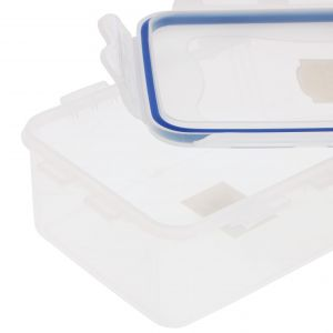 Royalford Meal Prep Container - Plastic - Clear - 1 L