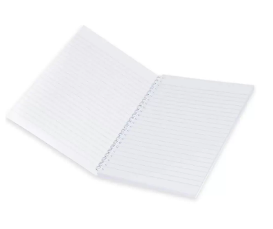 10-Piece FIS Spiral Soft Cover Notebook Single Line A5, 100-Sheets - FSNBA51901S