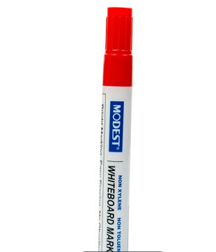 White Board Marker Chisel Red