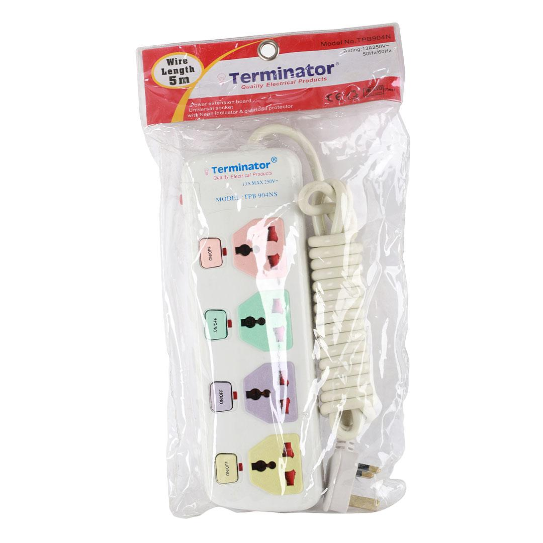 4 Way Power Extension Socket W/Shutter