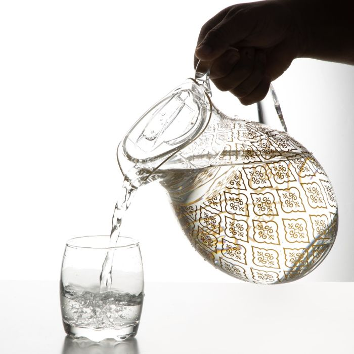 Alyssa Acrylic Water Jug, 2.1L Capacity, RF10163 - BPA Free, Freezer Safe, Top Rack Dishwasher Safe, Portable Multi-Purpose Jug