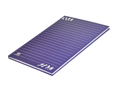 5-Piece FIS Hard Cover Notebook Single Line A4, 100-Sheets - FSNBA419-05