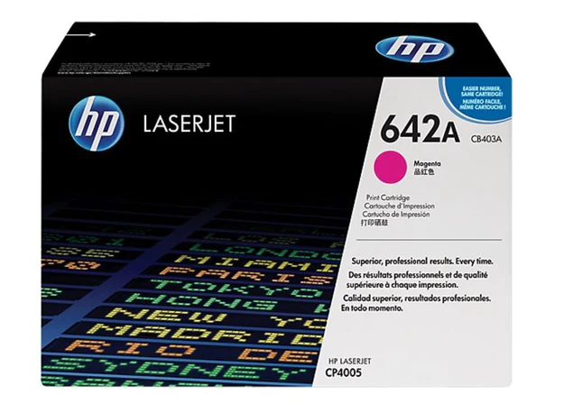 HP 642A Magenta Original LaserJet Toner Cartridge (CB403A)