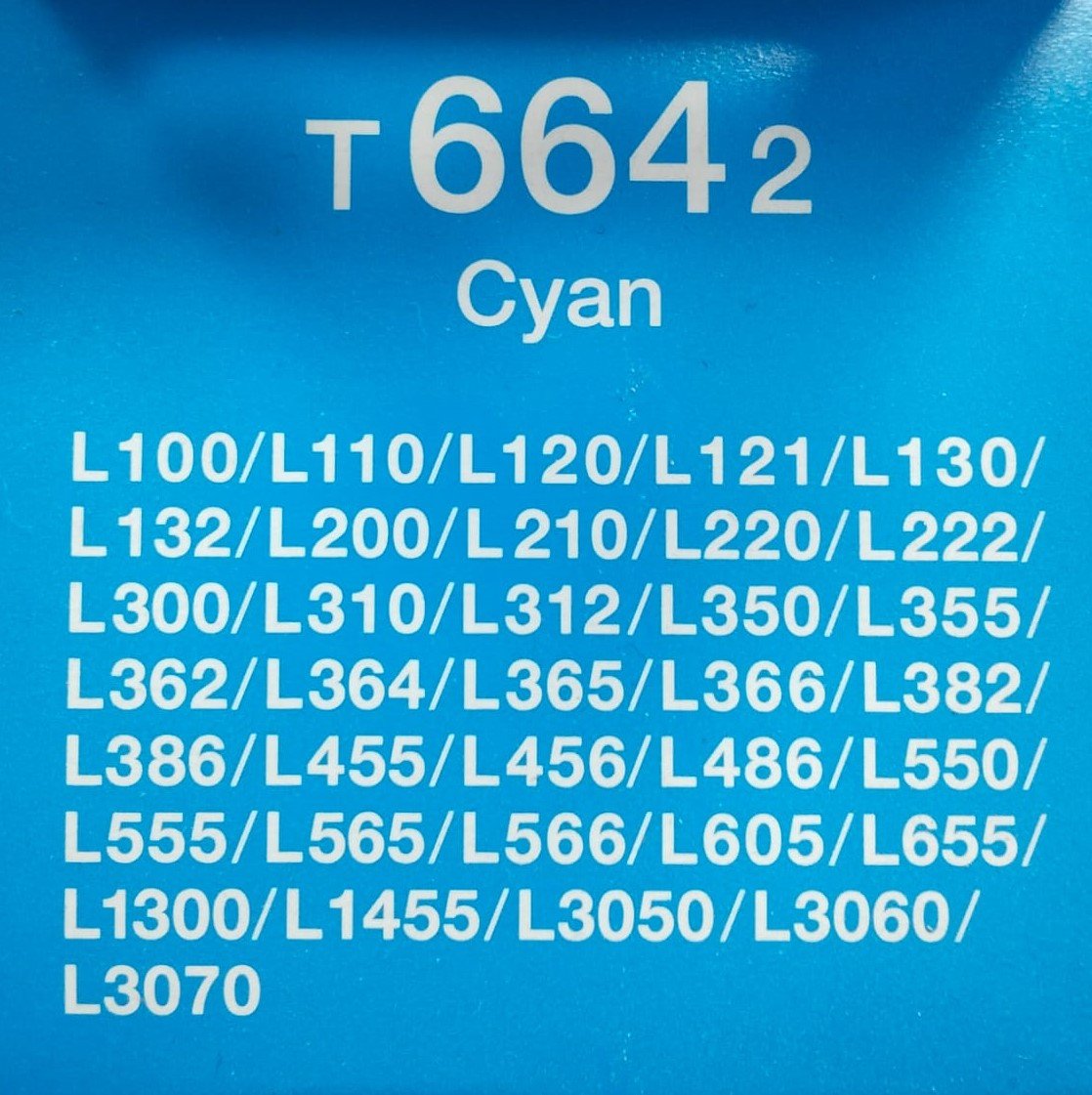 Epson T6642 Cyan Ink Bottle 70ml