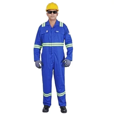 Vaultex CRE 100% Cotton Coverall Fire Retardant Coverall With Reflective-230 GSM