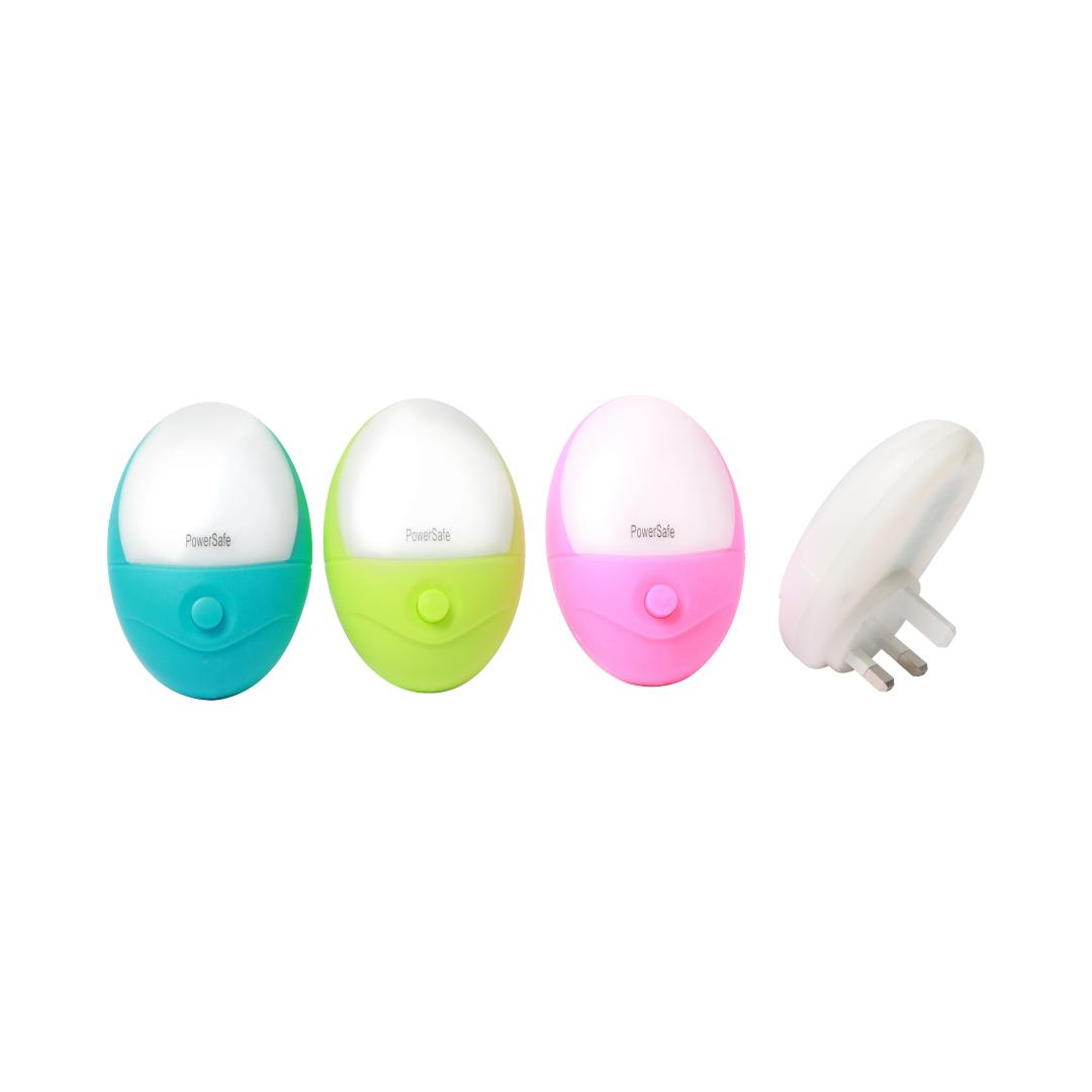 Night Light 4 LED 0.5W Assorted colors With Switch