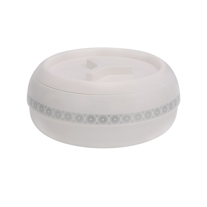 Royalford 2225 ML Zoria Insulated Casserole- RF11030| PP Body With Stainless Steel Inner Casting| BPA-Free| Easy To Carry| Firm Twist Lock| Casserole With Lid| Elegant And Unique Design| Super PU Insu