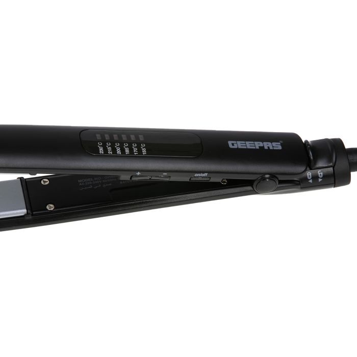 Ceramic Straight 50W Hair Straighteners - Easy Pro-Slim Hair Straightener - LED Indicator, Max Temperature 230C, 1 Hour Auto-Off Mechanism & Lockable Handle With Swivel Cord - 2-Year Warranty