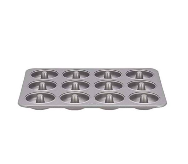 Prestige Mini Donut Pan 12 Cups - Aluminium - Grey