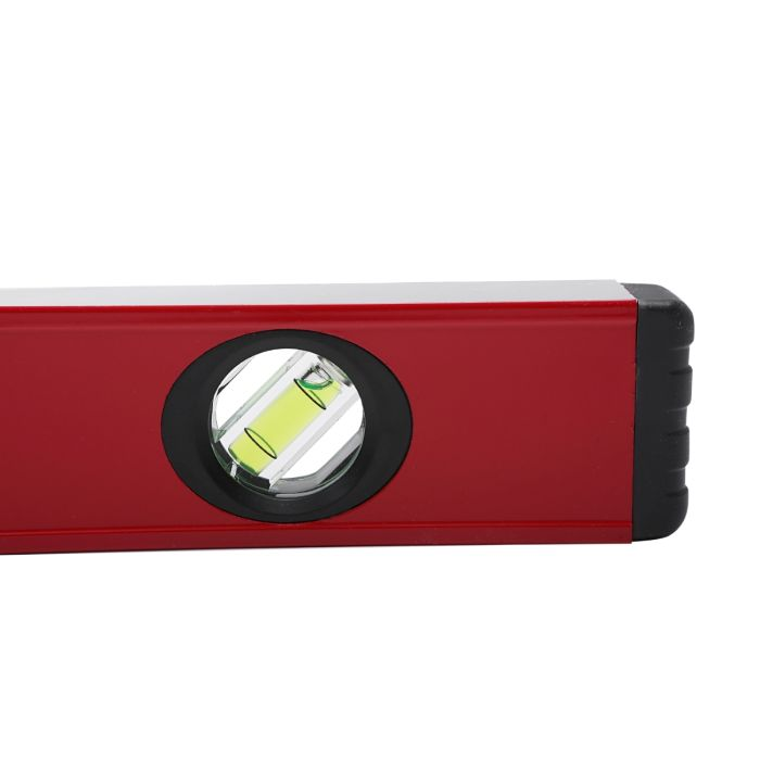Geepas 32’’ Spirit Level - Small, Unbreakable Heavy-Duty Magnetic Torpedo Level With 3 Level Bubbles - Shock Resistant - Pocket Size, Hanging Hole - Scaffold Level For Builders & Construction Site