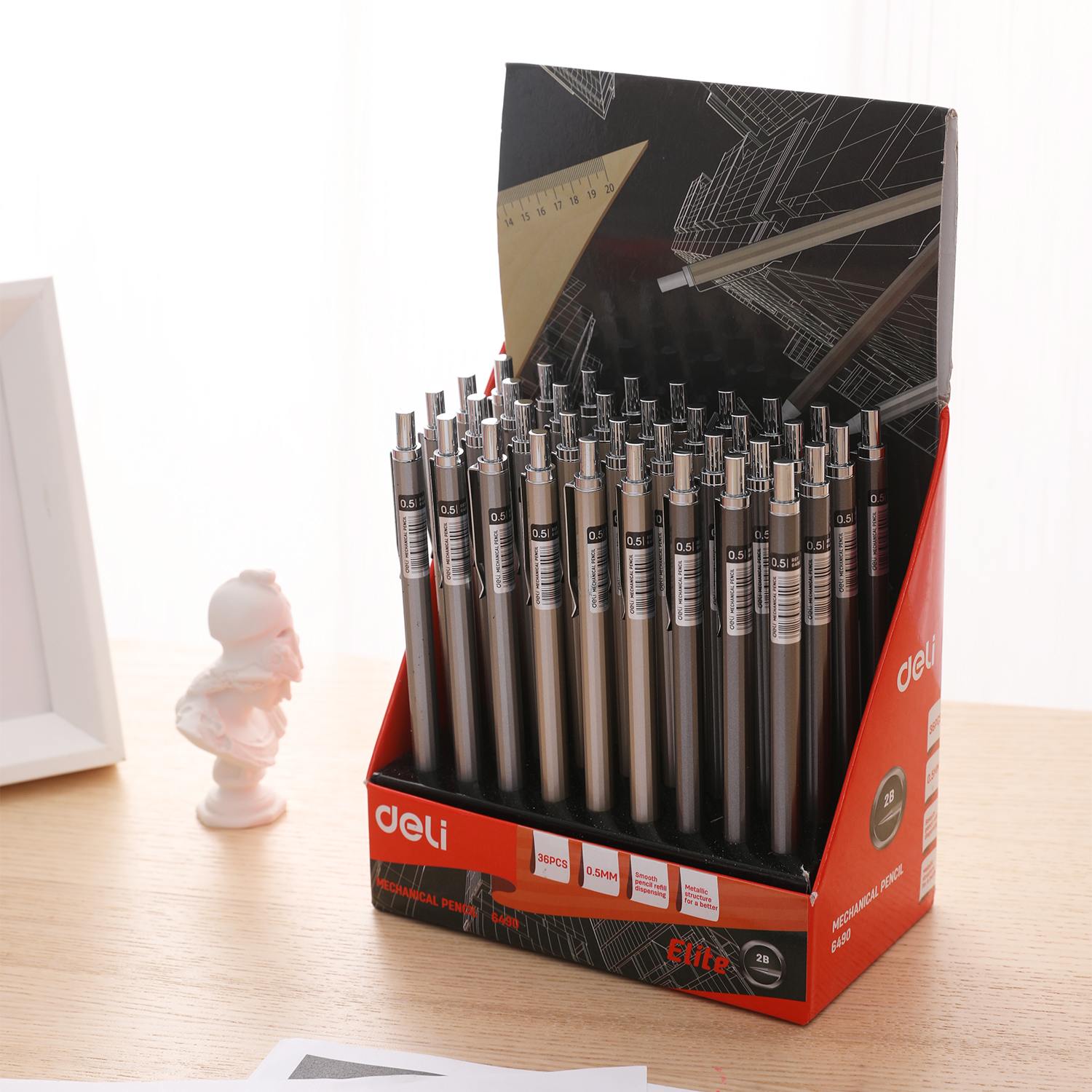 Deli-E6490 Mechanical Pencil