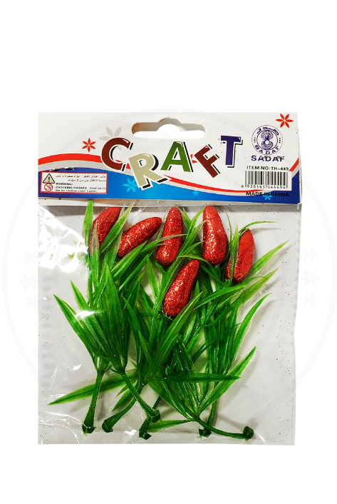 ARTIFICIAL FLOWER FOR ART & CRAFT 6PCS/PKT PD-35