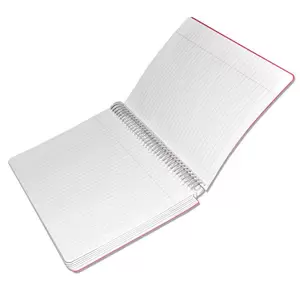 240-Sheet FIS 7-Subjects A4 Classico University Book PP Cover, Red - FSUB7SSPP04