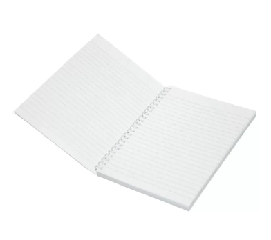 Light Spiral Soft Cover Notebook (Pack of 10 Pcs, 100 Sheets, A5, LINBA51804S)