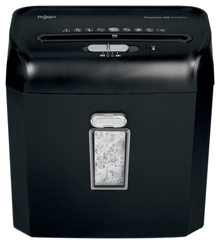 Rexel ProMax RPX612 Cross Cut Paper Shredder P-4