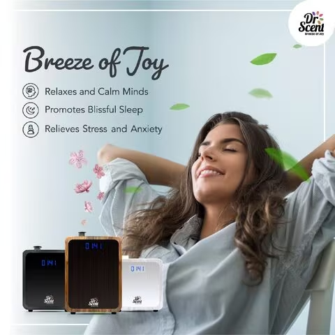 Dr Scent Dr Small White Diffuser Machine