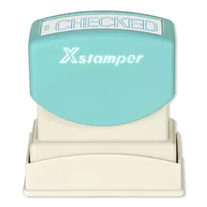 Artline X-Stamper "CHECKED" for Office Business Supplies, Ink Blue - ARXTCXB1038-1PC