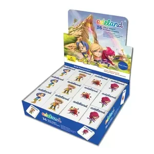 Adel School Eraser for Blacklead Pencils, Pack of 36 Pcs - ALER4270718140