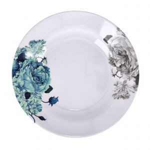 Royalford M/W 10" Soup Deep Plate 1X36 - Melamine - White