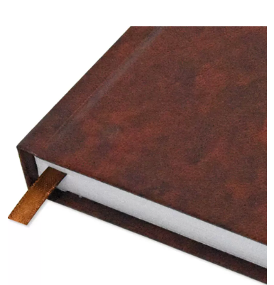 Fis 2024 A5 Diary,Vinyl, English Hard Cover Maroon -FSDI21E24MR