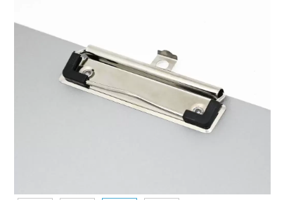FIS Clip Boards PP Foolscap Size, Color: Grey -FSCBPPFSGY