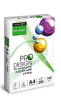 PRO DESIGN A4 160GSM PAPER 250 SHEETS