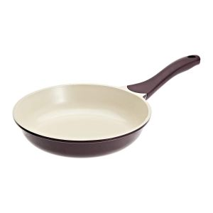 Prestige 24 cm Fry Pan - Ceramic - Brown