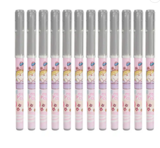 Deli EG15-BK #office cute fashion gel pen learning stationery #0.5mm #black