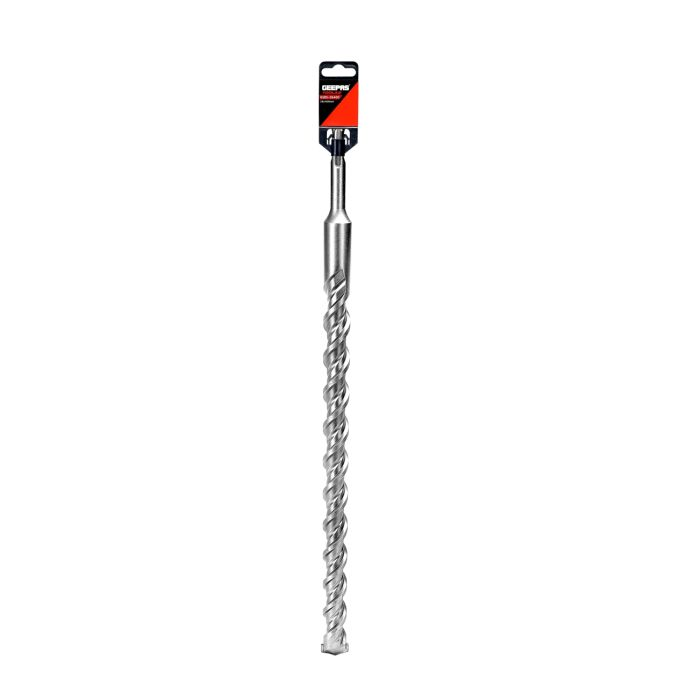 Hammer Drill Bit, Cross Drill Bit(400mm Working Length) - SDS-Plus Electric Hammer Impact Drill Bit - Ideal To Drill Holes In Concrete Ceramic Tile Stone Metal Plastic & Multi-Layer Materials