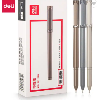 deli A13 Exquisite portable multi-purpose gel pen office stationery