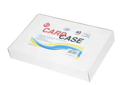 40-Piece FIS Card Case Clear B7 - FSCIB7