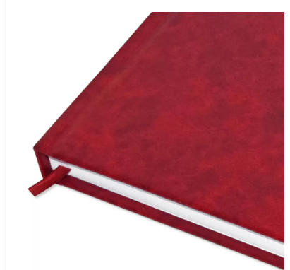 FIS A4 Diary 2024 English (Saturday & Sunday Combined) Maroon - FSDI47E24MR