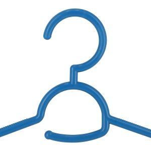 Royalford 5Pcs Hanger Set - Plastic - Brown