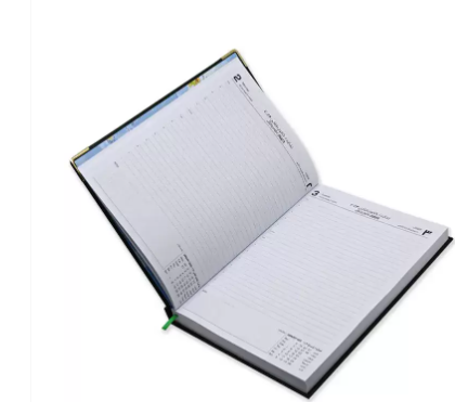 FIS Executive Daily Diary 2023 (Arabic/English) Green - FSDI88AE23GR