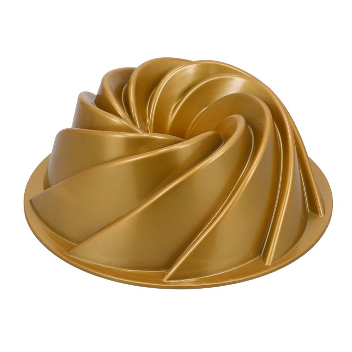 Tornado Cake Mould, 24cm RF10195 | Aluminium | Non-Stick Coating | Oven Safe | 3mm Thickness | Reusable Mould For Baking And Much More