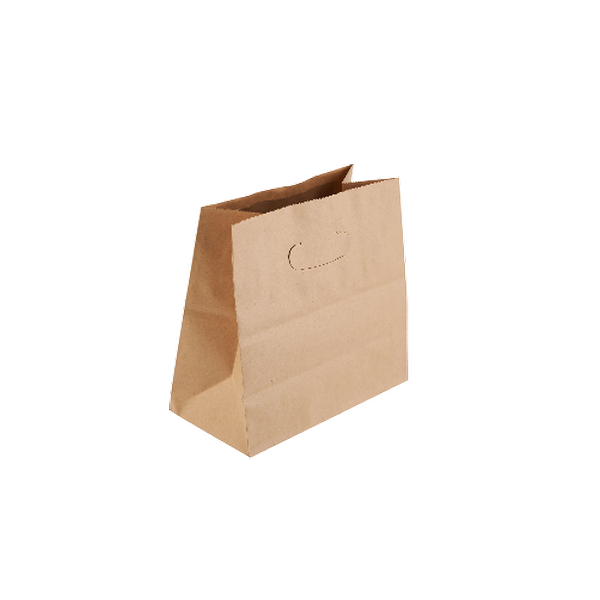 Kraft Paper Bag Die Cut Handle 24 X 24 Cm