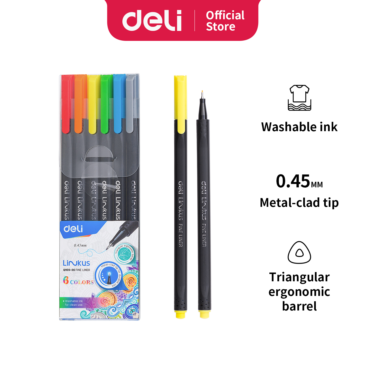Deli-EQ900-12 Fine Liner