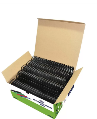 FIS 44 mm Plastic Binding Rings 410 Sheets - FSBD44BK