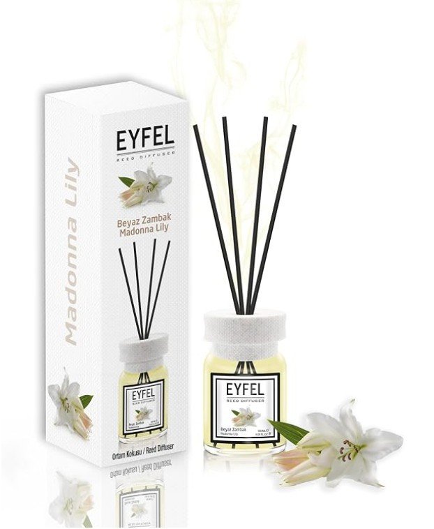 Eyfel Reed Diffuser 120ml - White Lily