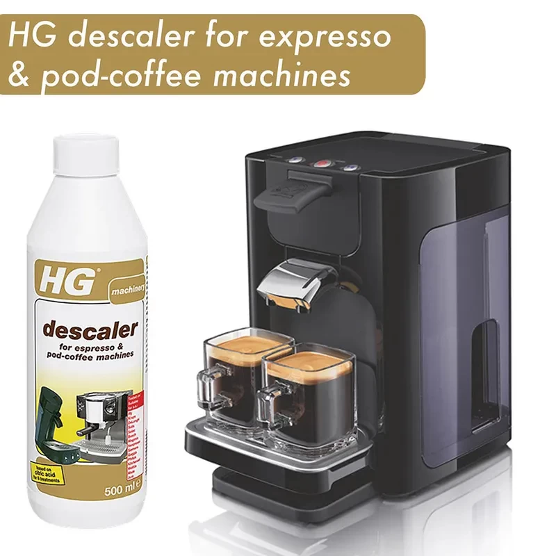 HG Espresso And Pod Coffee Machine Descaler 500 ml