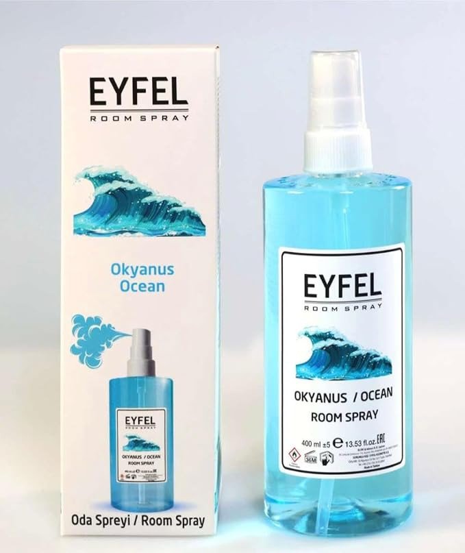 Eyfel Air Freshener Spray, 400 ml - Ocean