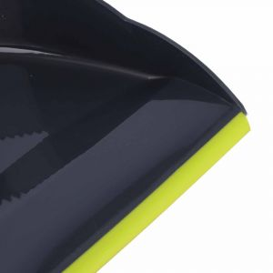 ROYALFORD DUST PAN & BRUSH - PLASTIC - GREEN