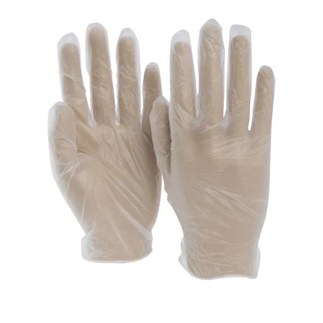 Vinyl Powder Free Gloves, Medium - Pack of 100