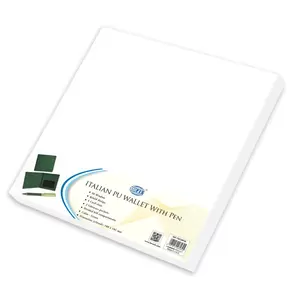 FIS Gift Set Italian PU (Wallet/Pen) Green - FSCLWPGR