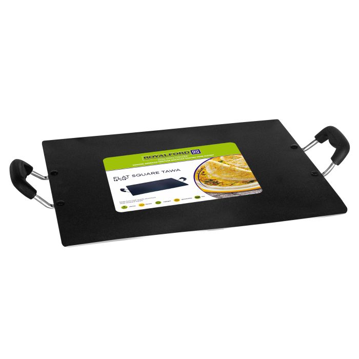 Flat Square Tawa, 33x37 CM