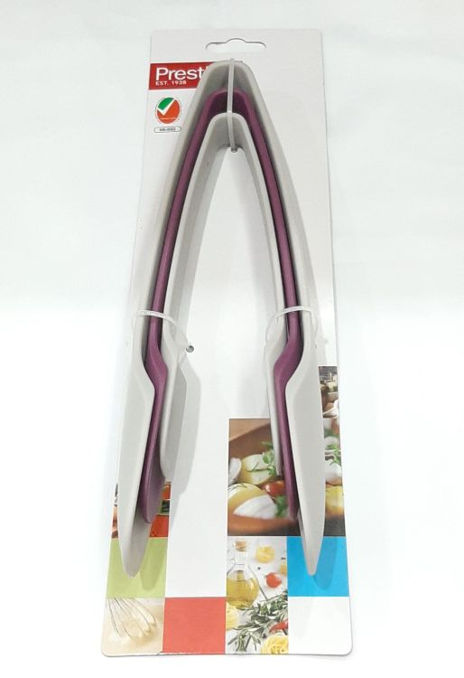 Prestige set of 3 Food Tongs - Nylon - Assorted