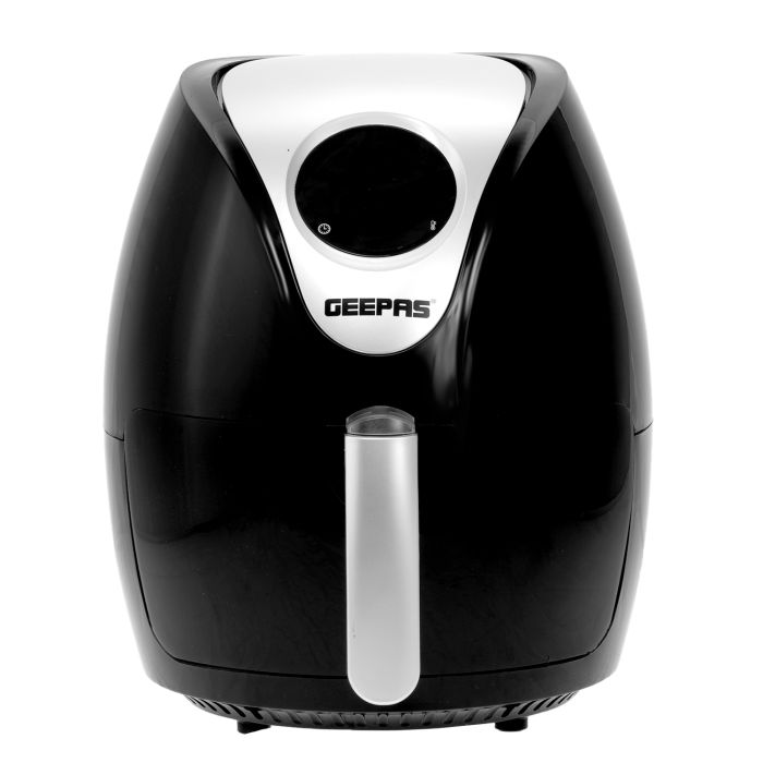 Geepas GAF37502UK 1350W Digital Air Fryer 3.2L Hot Air Circulation Technology For Oil Free Low Fat Dry Fry Cooking Healthy Food - Non-Stick Basket, Dishwasher Safe, Overheat Protection - 2 Years Warra