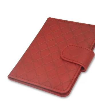 FIS Maroon Polyurethane For Unisex - Card & ID Cases - FSNCEX16MRD2